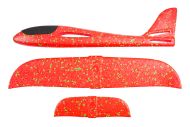 Házecí letadlo 49 cm - Červené