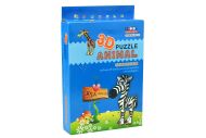 3D puzzle, zvířátka - 12 zvířátek