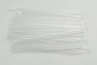 Slámky hygienicky balená brčka 180x4mm, 50ks