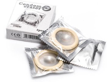 Kancelářská guma kondom