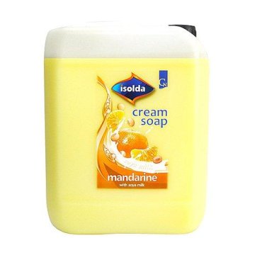 Tekuté mýdlo ISOLDA mandarinka - žluté 5l