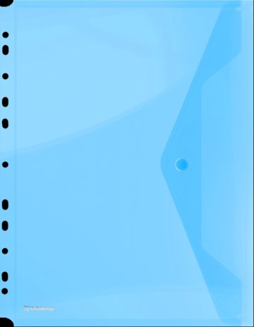 Desky A4 eurozávěs 1 druk modré
